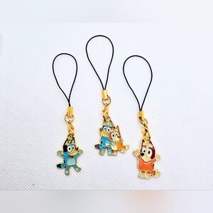 Bluey & Bingo Phone Charms! Blue Heeler Dog Kids Cartoon - Bluey,‎ Bingo,  Bluey